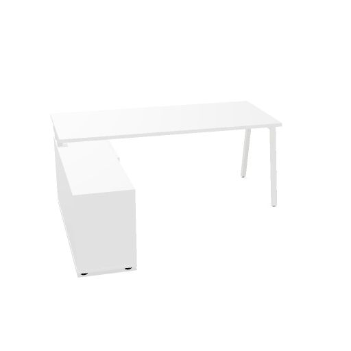 BOM21, BUREAU SANS RÉGLAGE EN HAUTEUR, 1800x1600x740