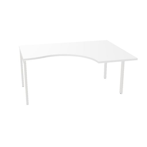BOU24, BUREAU SANS RÉGLAGE EN HAUTEUR, 1600x1200x740