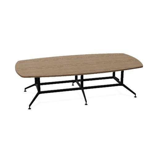 DRONE OPERATIVE - TABLE RÉUNION TONNEAU POUR CROISSANCE, COINS ARRONDIS 280 x 140 x h:74,4 cm x 25mm